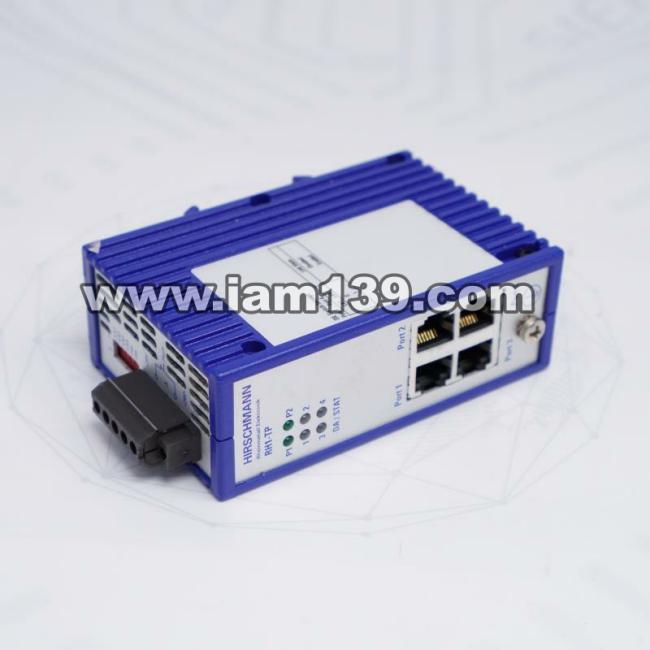 
Hirschmann工业以太网导轨集线器RH1-TP