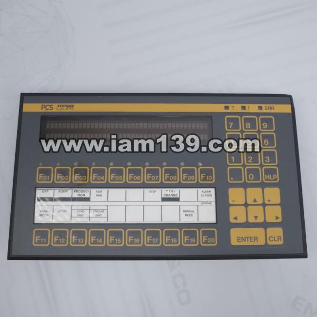 
劳尔PCS110FZ操作面板