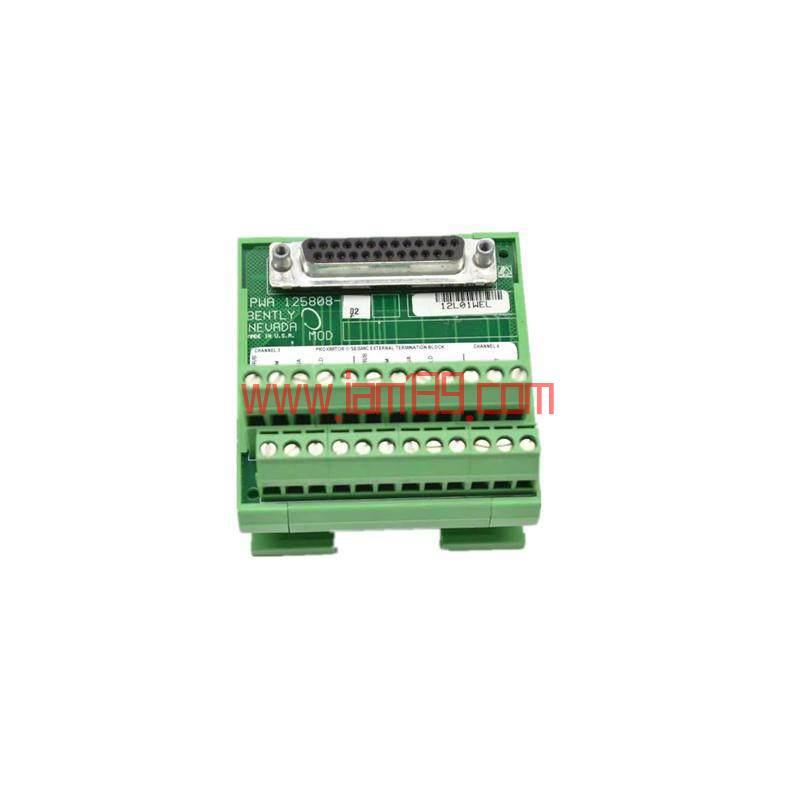 
Bentley Nevada 125808-02A 超近程地震外部端子块