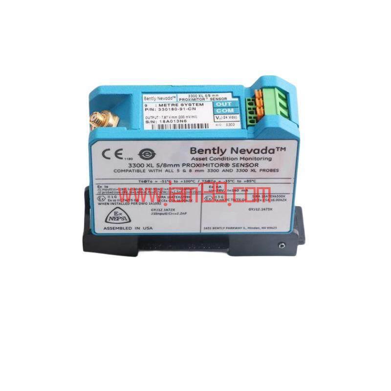 
BENTLY NEVADA 3300/20-13-03-01-00 接近传感器电缆