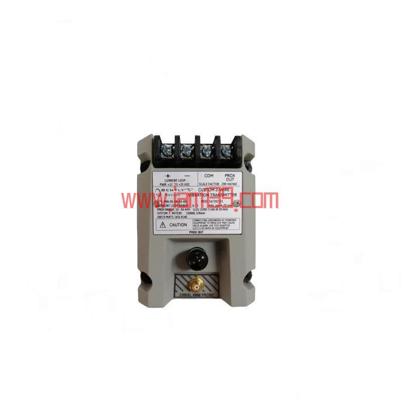 
Bently Nevada 990-10-XX-01-05 MOD:285169-01 振动变送器
