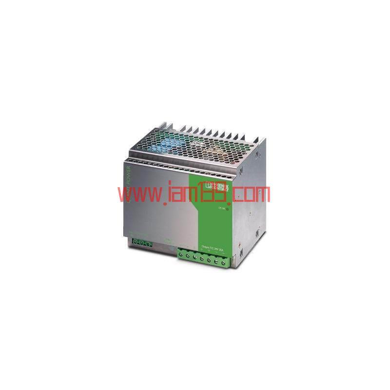 
PHOENIX QUINT-PS-100-240AC/24DC/20：高效能AC转DC电源供应器