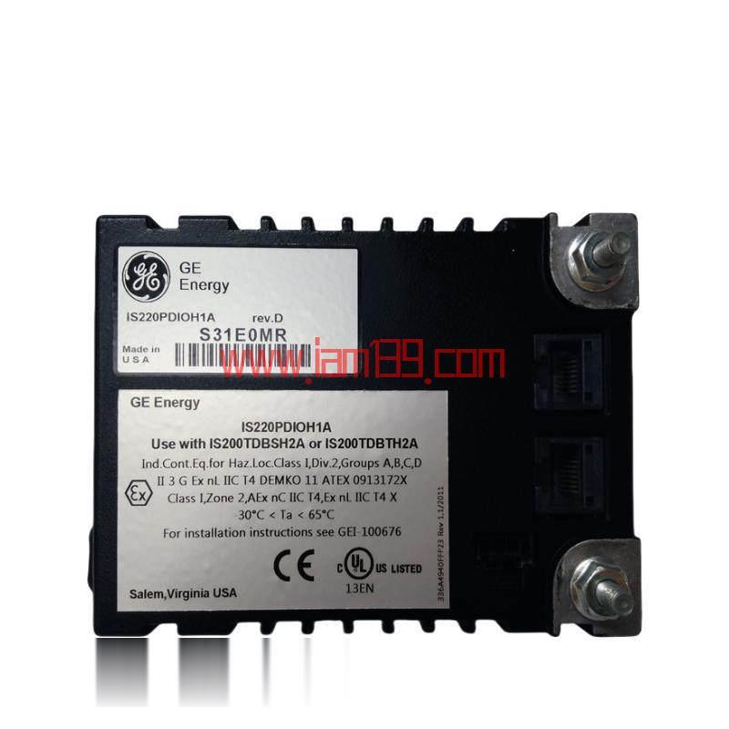 
GE IS220PDIOH1A - 高性能离散IO单元，适用于先进控制系统