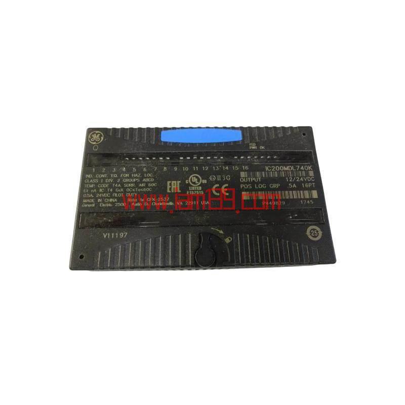 
GE IC200MDL740 正逻辑输出模块：工业自动化先进控制解决方案