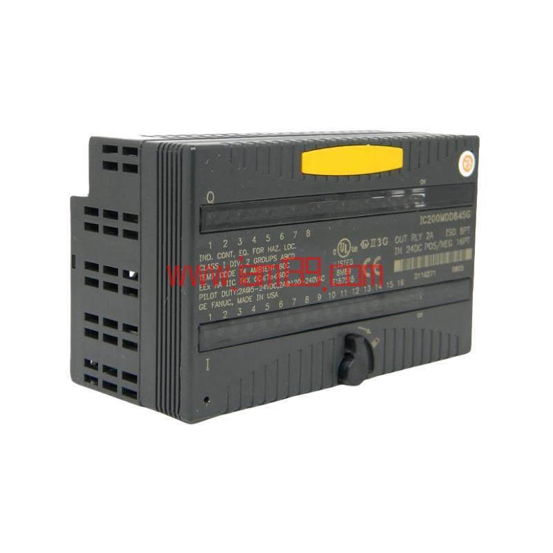 
GE Fanuc IC200MDD845: 混合输入/输出模块，为先进控制方案而生