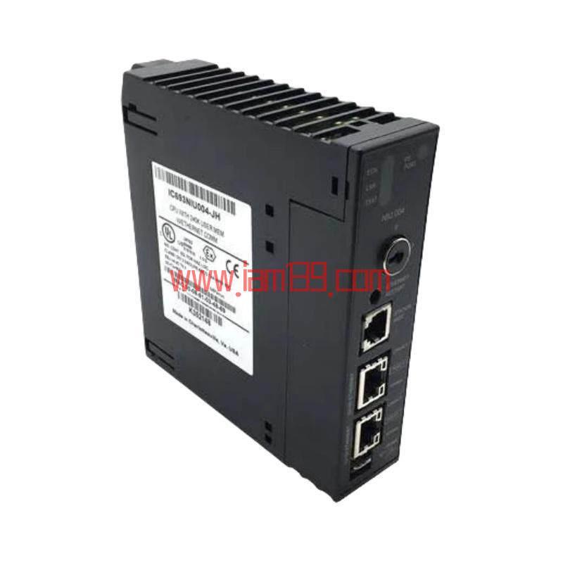 
GE Industrial Control IC693NIU004 以太网网络接口单元