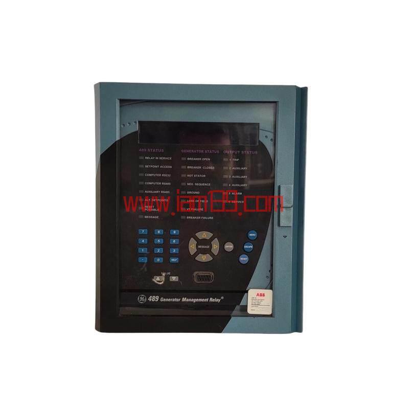 
GE 489-P1-HI-A20-E-H | 发电机管理继电器，工业控制解决方案