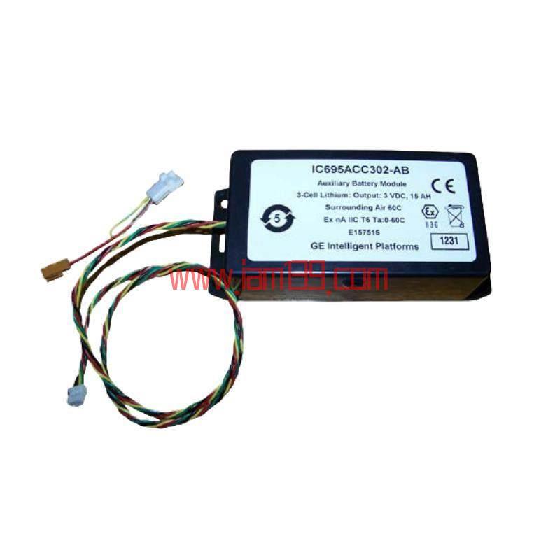 
GE IC695ACC302 智能电池模块 - 高级电源管理解决方案