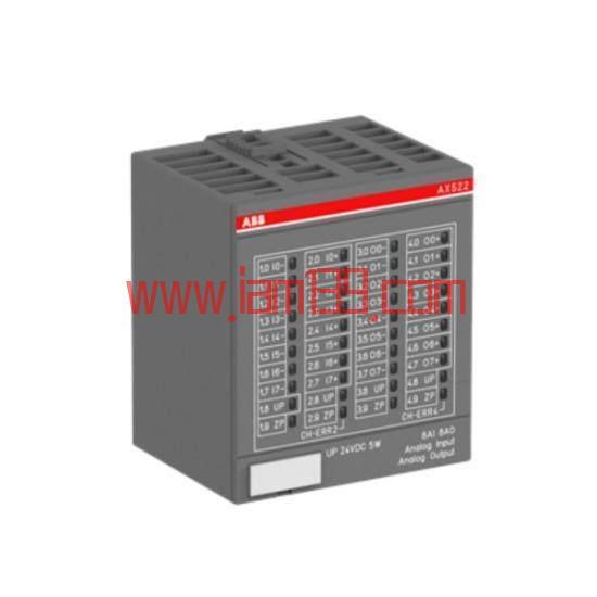 
ABB AX522 1SAP250000R0001 模拟量输入输出模块