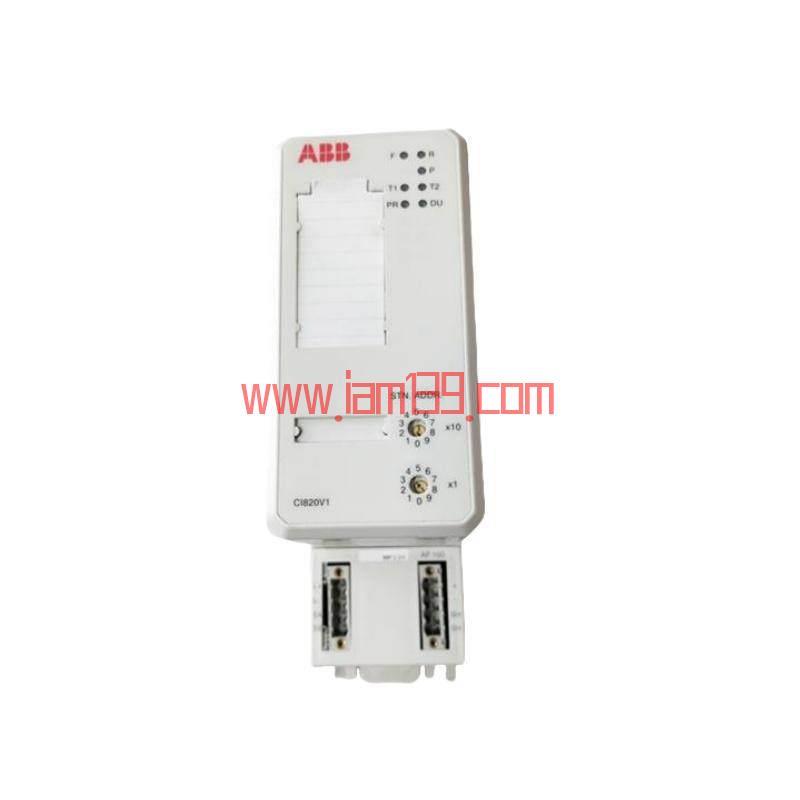 
ABB CI820V1 电源模块，3BSE025255R1