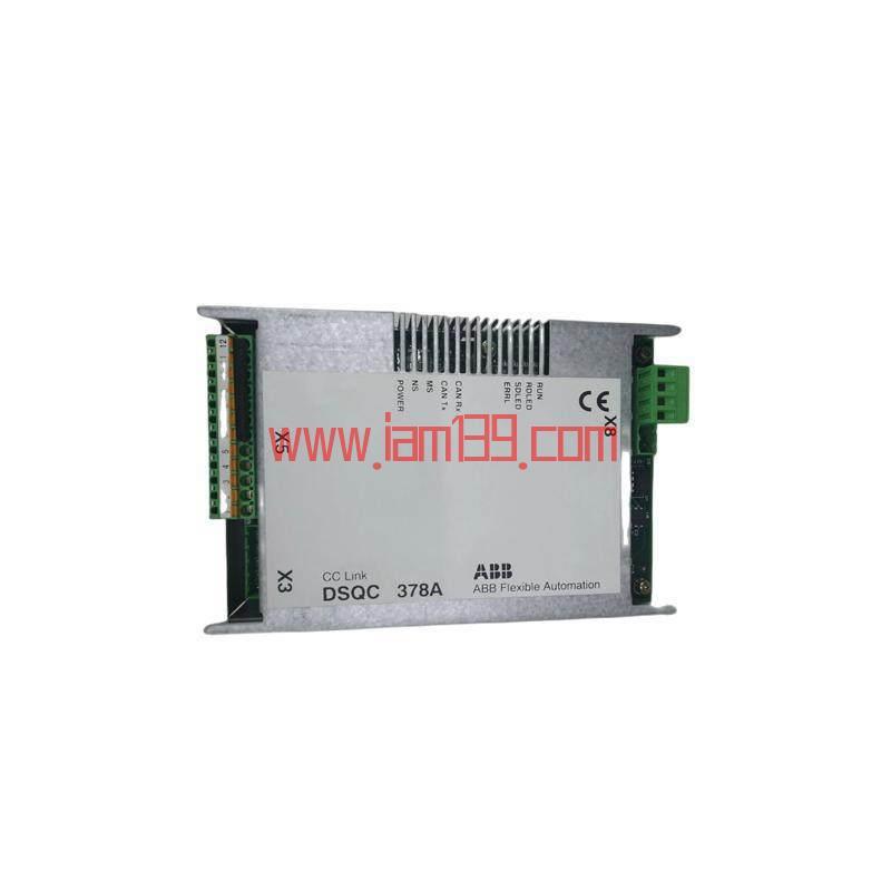 
ABB DSQC378B 3HNE00421-1 机器人模块：先进自动化领域的精密控制核心