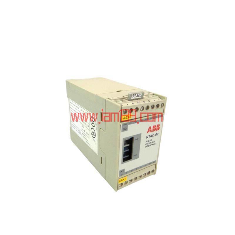 
ABB NTAC-02 脉冲编码器接口：为工业自动化提供精准控制