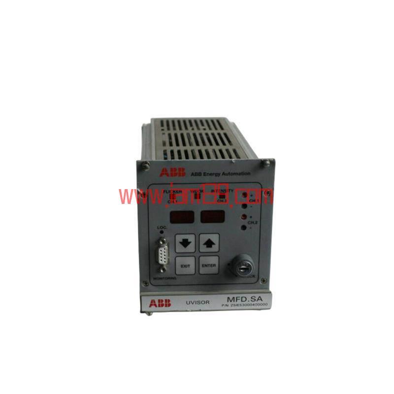 
ABB UVISOR MFD.SA ZSIE53000400000 火焰控制器 - 先进燃烧控制解决方案