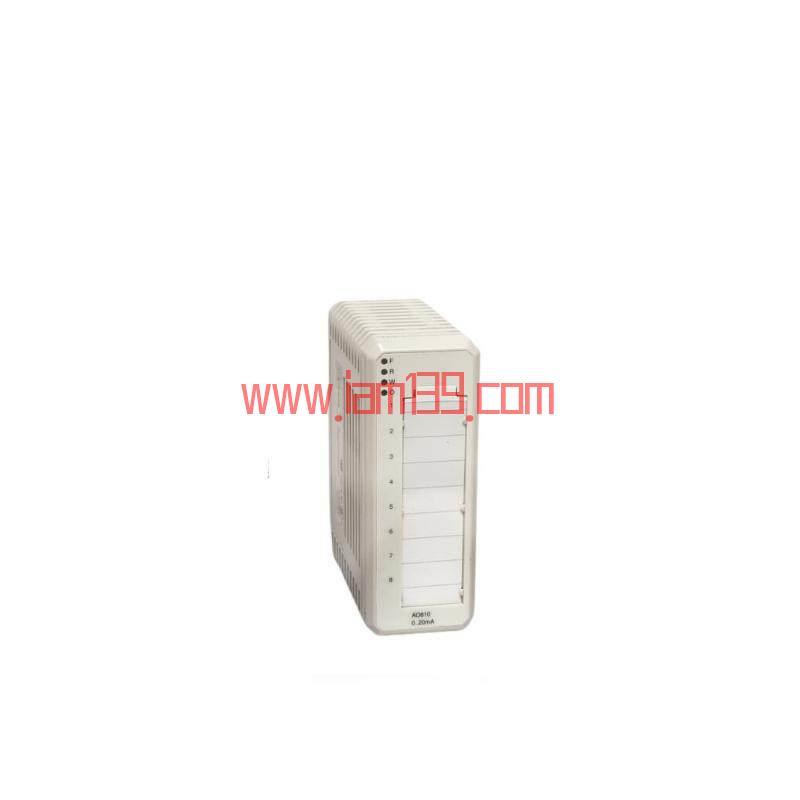 
ABB AO810 3BSE008522R1：高性能工业控制模拟量输出模块