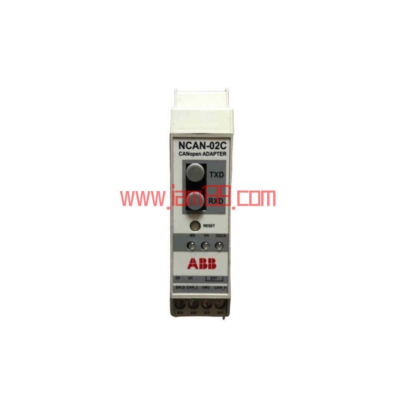 
ABB NCAN-02C 工业控制适配器模块