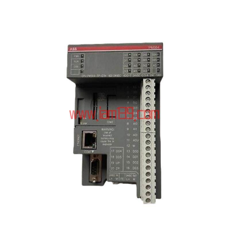 
ABB PM564-R A0 Eco Module CPU 1TNE968900R1210，工业自动化中的精密控制