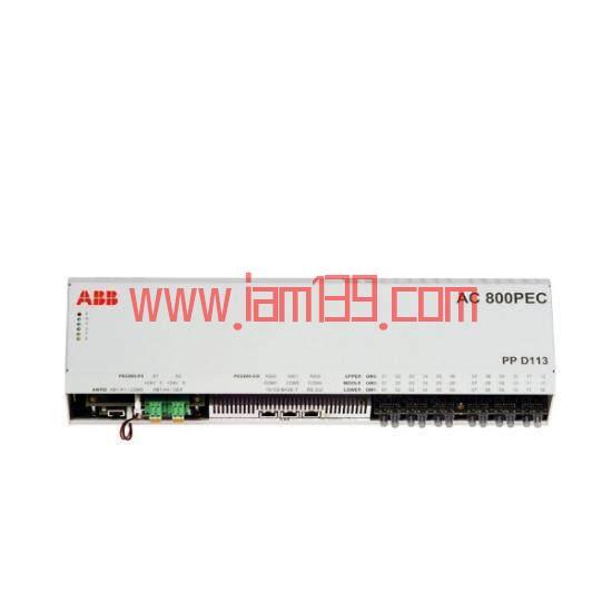 
ABB PPD113B01 DCS系统控制器，先进过程控制解决方案