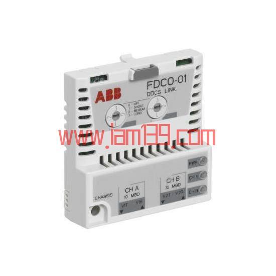 
ABB FDCO-01 通信模块：可靠的高速网络解决方案