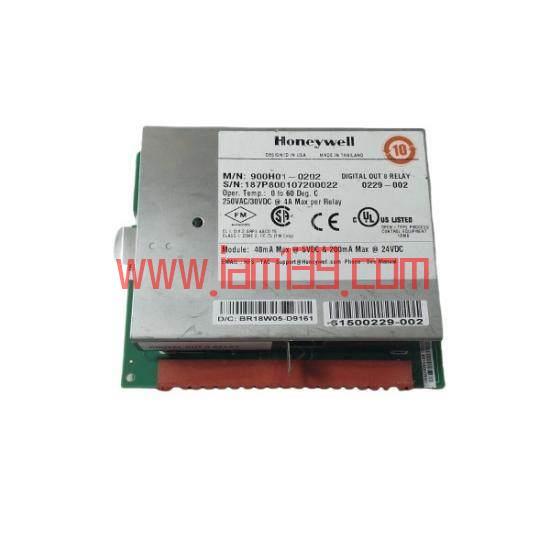 
Honeywell 900H01-0202 数字输出模块，继电器，8通道