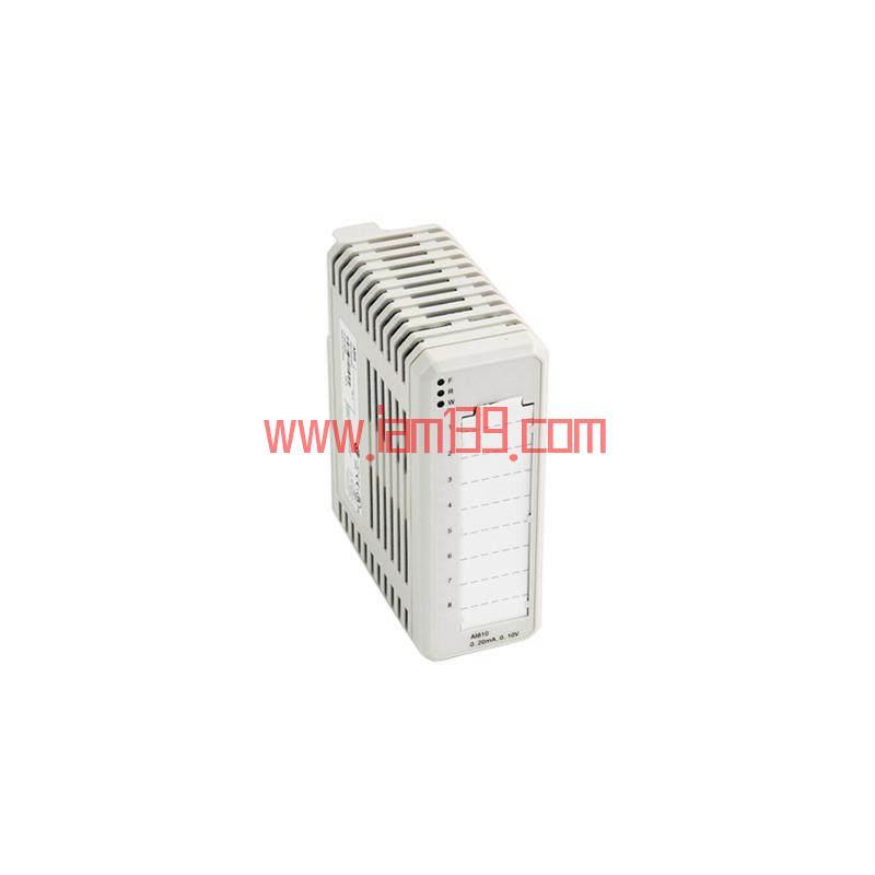 
ABB AI810 3BSE008516R1 模拟量输入输出端子模块