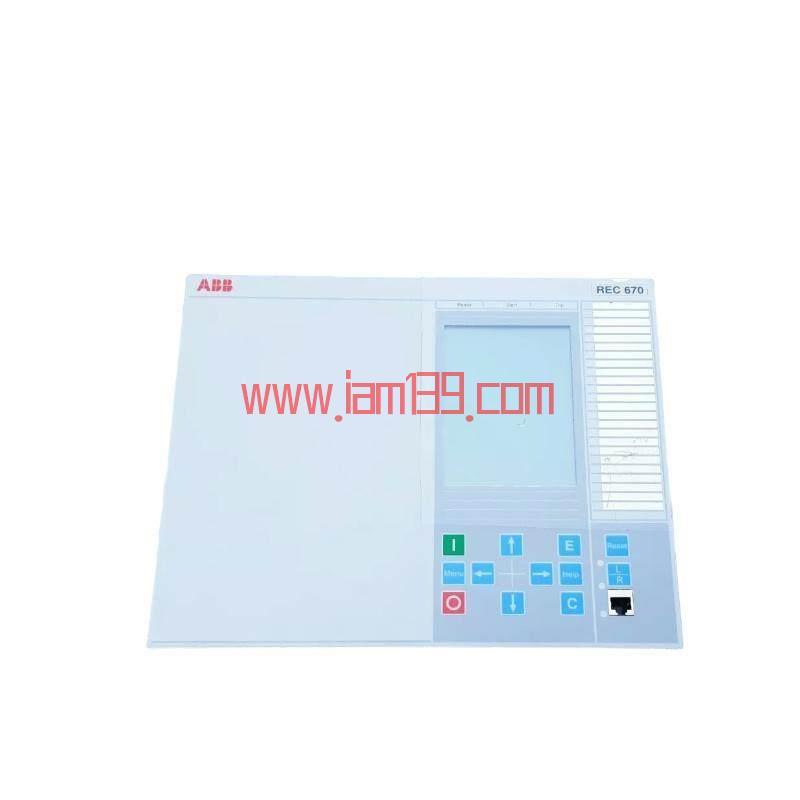 
ABB REC670 I/O模块，工业自动化用模拟混合模块