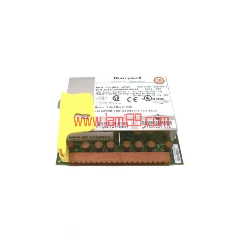 
霍尼韦尔900H03-0202：先进温度与过程控制模块