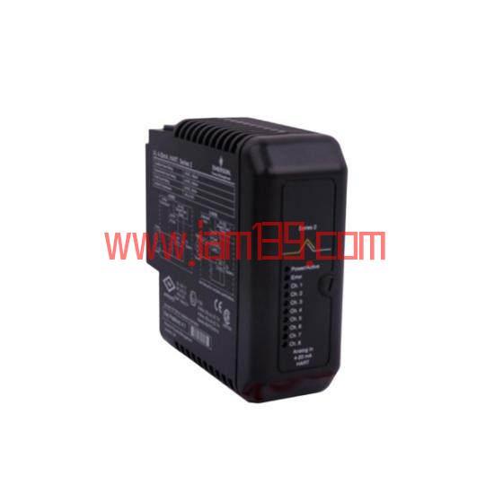 
艾默生DeltaV VE4003S6B1工业控制系统模拟量输入卡