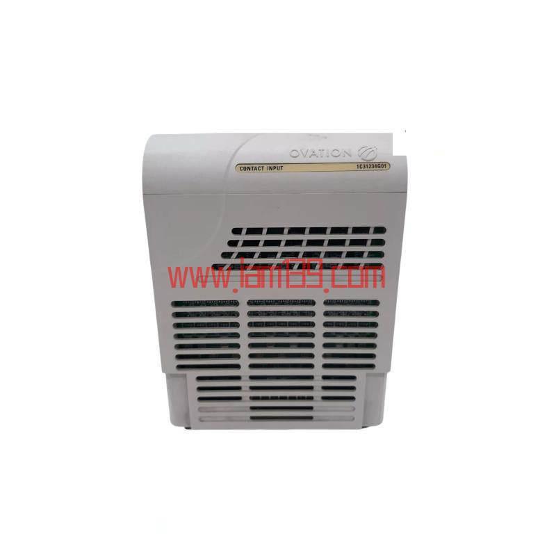 
艾默生Ovation 1C31234G01接触输入模块 - 高精度控制，适用于工业自动化