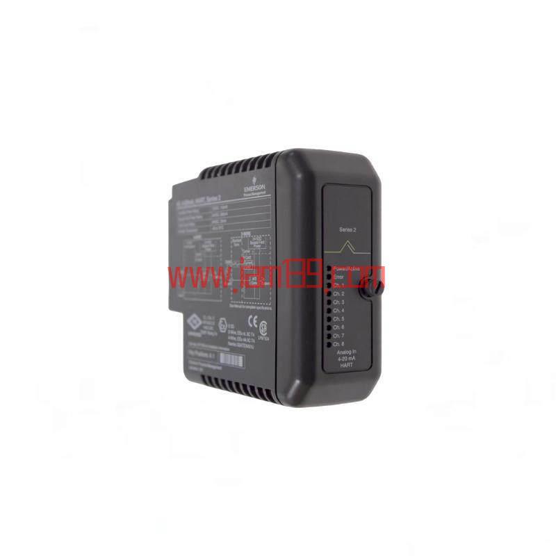 
EMERSON KJ3222X1-BA1 | 12P2532X142 | DeltaV™ 模拟输入卡