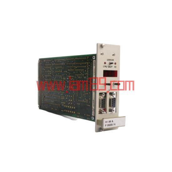 
HIMA F8620/4 CPU模块：工业自动化高级控制解决方案