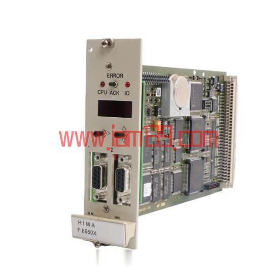 
HIMA F8650X 工业控制CPU模块，先进自动化解决方案